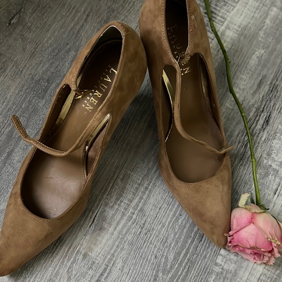 Ralph Lauren - suede heels - Women’s 7.5 - Brand new - Picture 3 of 13